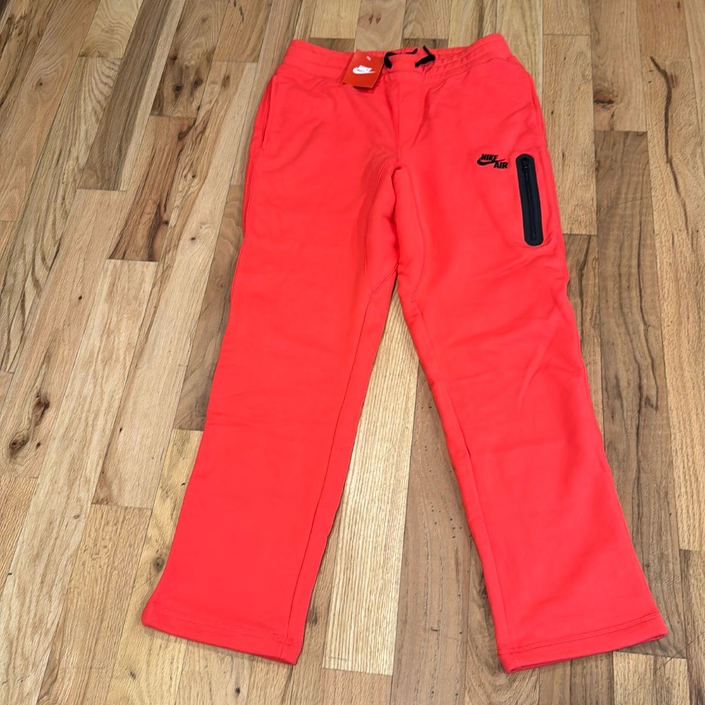 Vintage NOS Nike sweatpants red loose fit NEW WITH TAGS RARE Medium